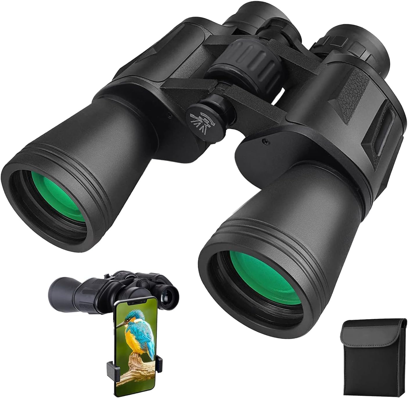 YAOARA 20x50 Binoculars for Adults, HD High Powered Professional Binoculars for Bird Watching Travel Stargazing Concerts Outdoor Sports-BAK4 Prism FMC Lens,Waterproof YAOARA 20x50 Binoculars for Adults, HD High Powered Professional Binoculars for Bird Watching Travel Stargazing Concerts Outdoor Sports-BAK4 Prism FMC Lens,Waterproof